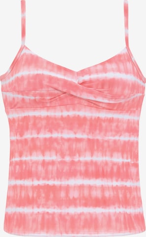 s.Oliver T-shirt Bikini Top in Pink: front