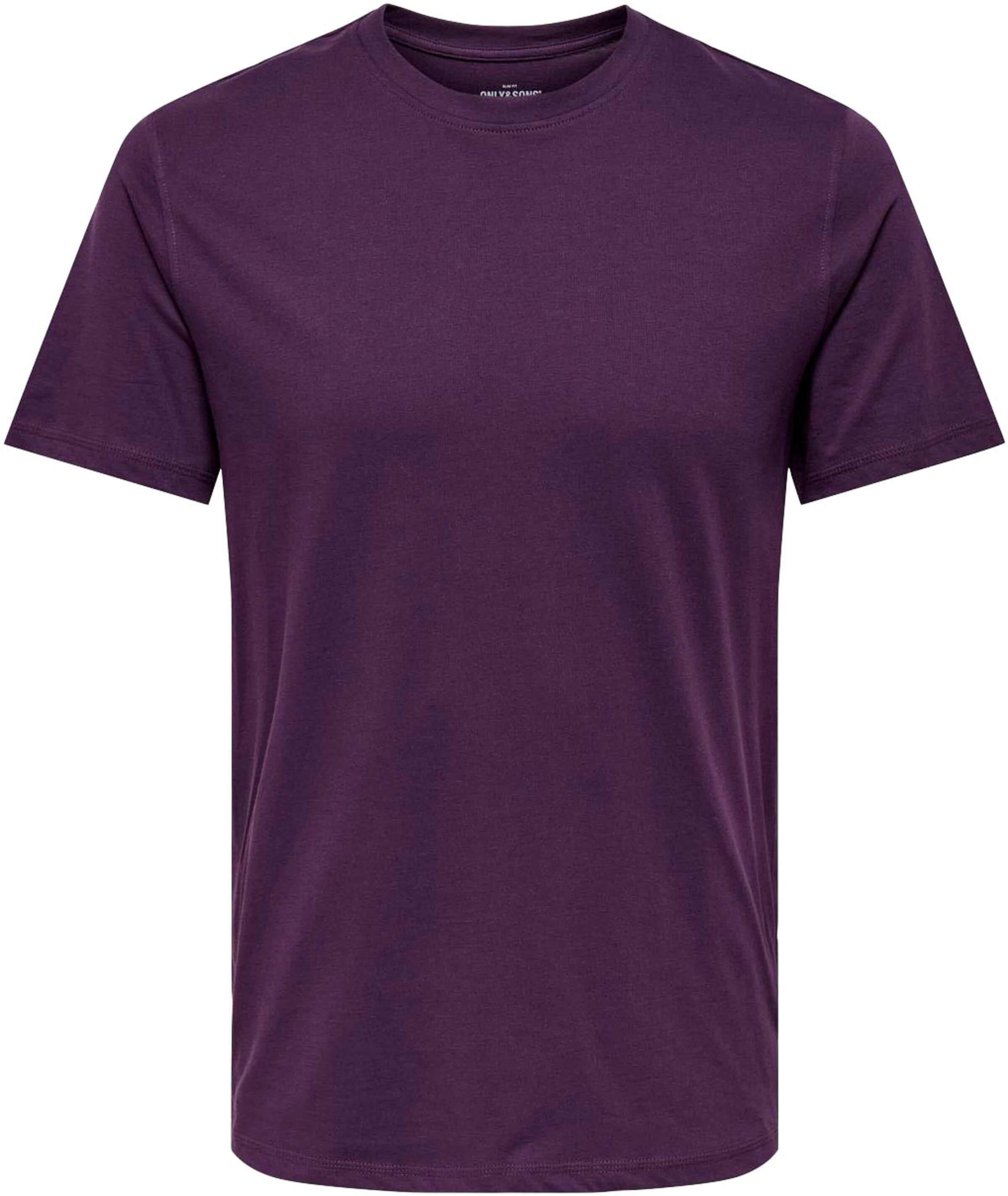 Only & Sons Shirt 'Max' in Purple: front