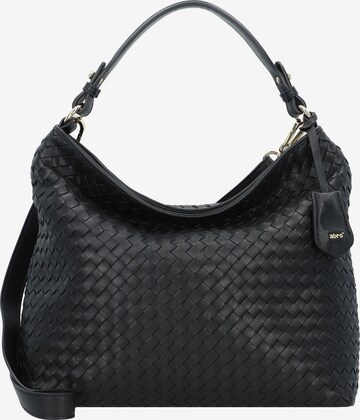 ABRO Handbag 'Piuma' in Black: front