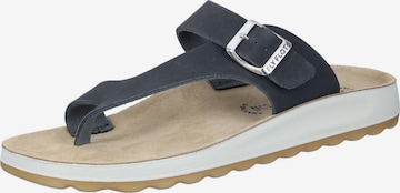 FLY FLOT Pantolette 'Pantoletten' in Schwarz: Vorderseite