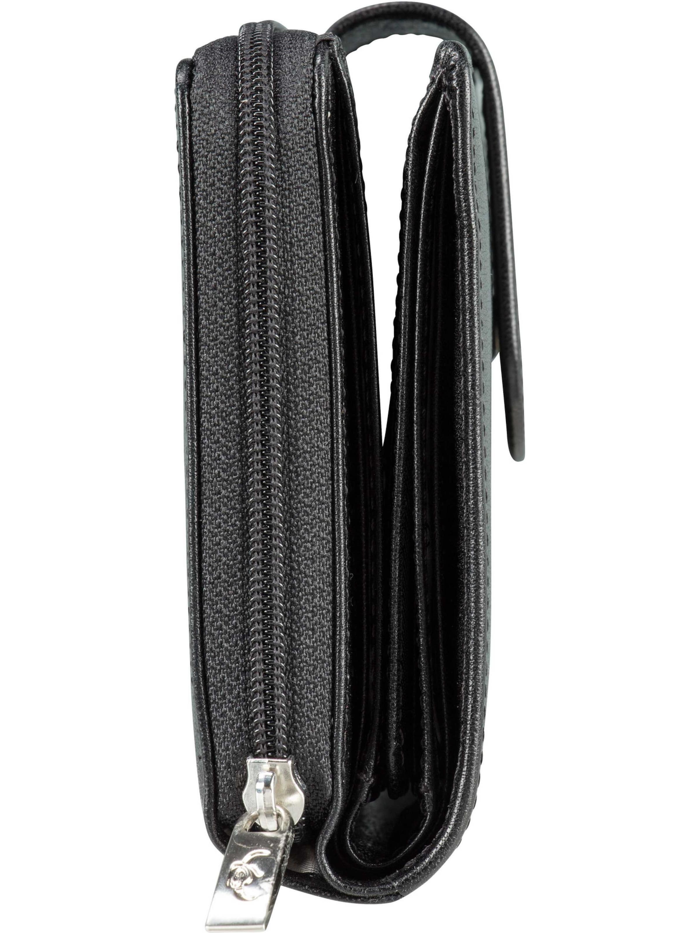 Portamonete di GOLDEN HEAD in nero