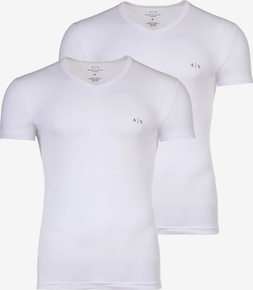 Maglietta di ARMANI EXCHANGE in bianco: frontale
