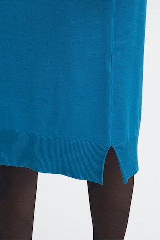 Fransa Knitted dress 'Blume' in Blue