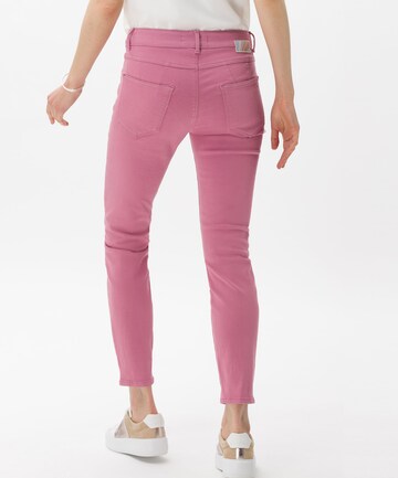 Skinny Jean 'Style Ana S' BRAX en rose : derrière