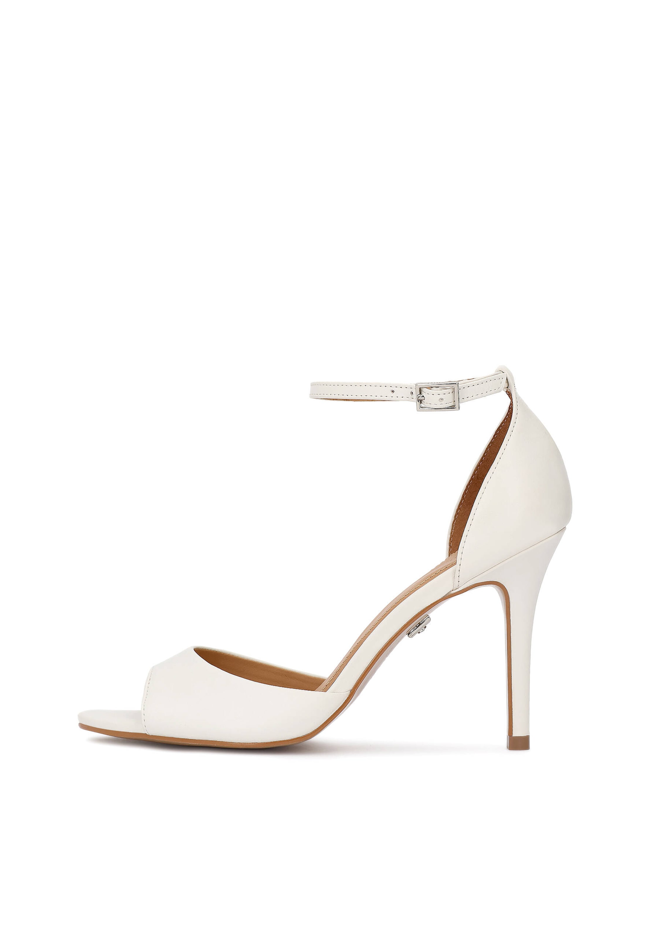 Kazar Sandales à lanières en blanc, Vue avec produit