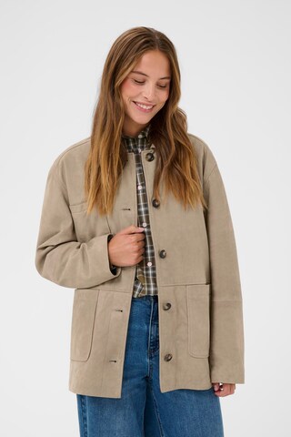 Kaffe Overgangsjakke 'Rachel' i beige: forside
