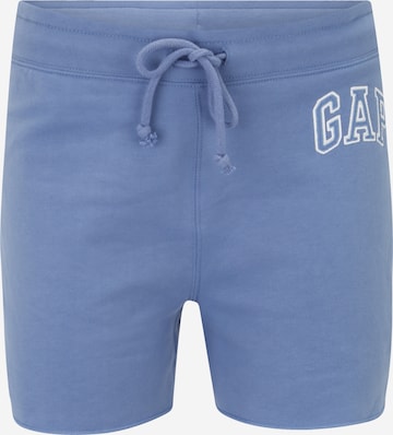 Gap Tall Broek in Blauw: voorkant