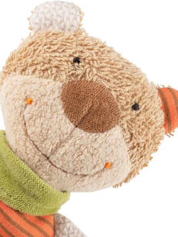 SIGIKID Kuscheltiere 'Schnuffeltuch Natural Stripes Green Collection'‌‌ in Orange
