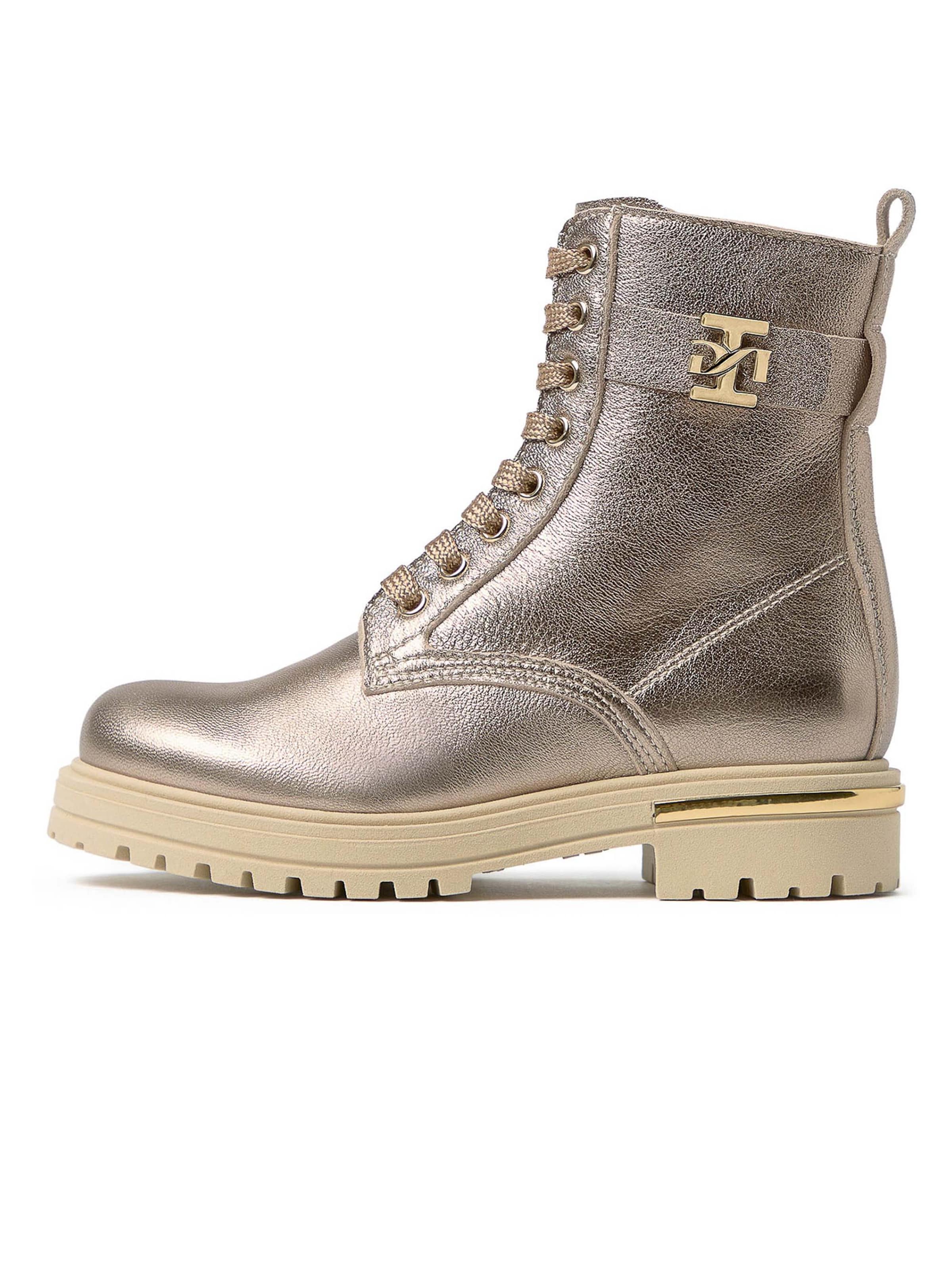 Nero Giardini Laarzen in Goud: voorkant