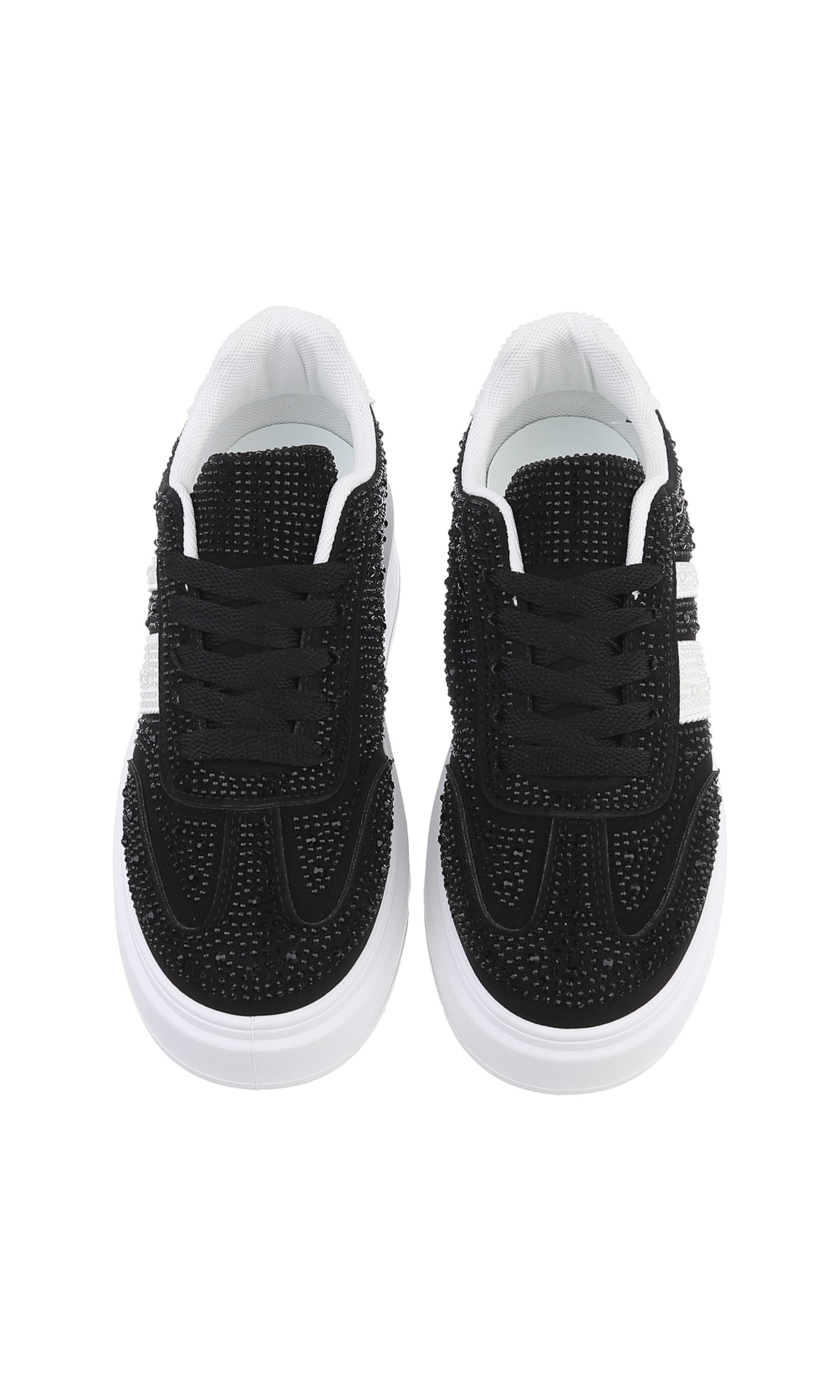 Ital-Design Sneaker in Schwarz