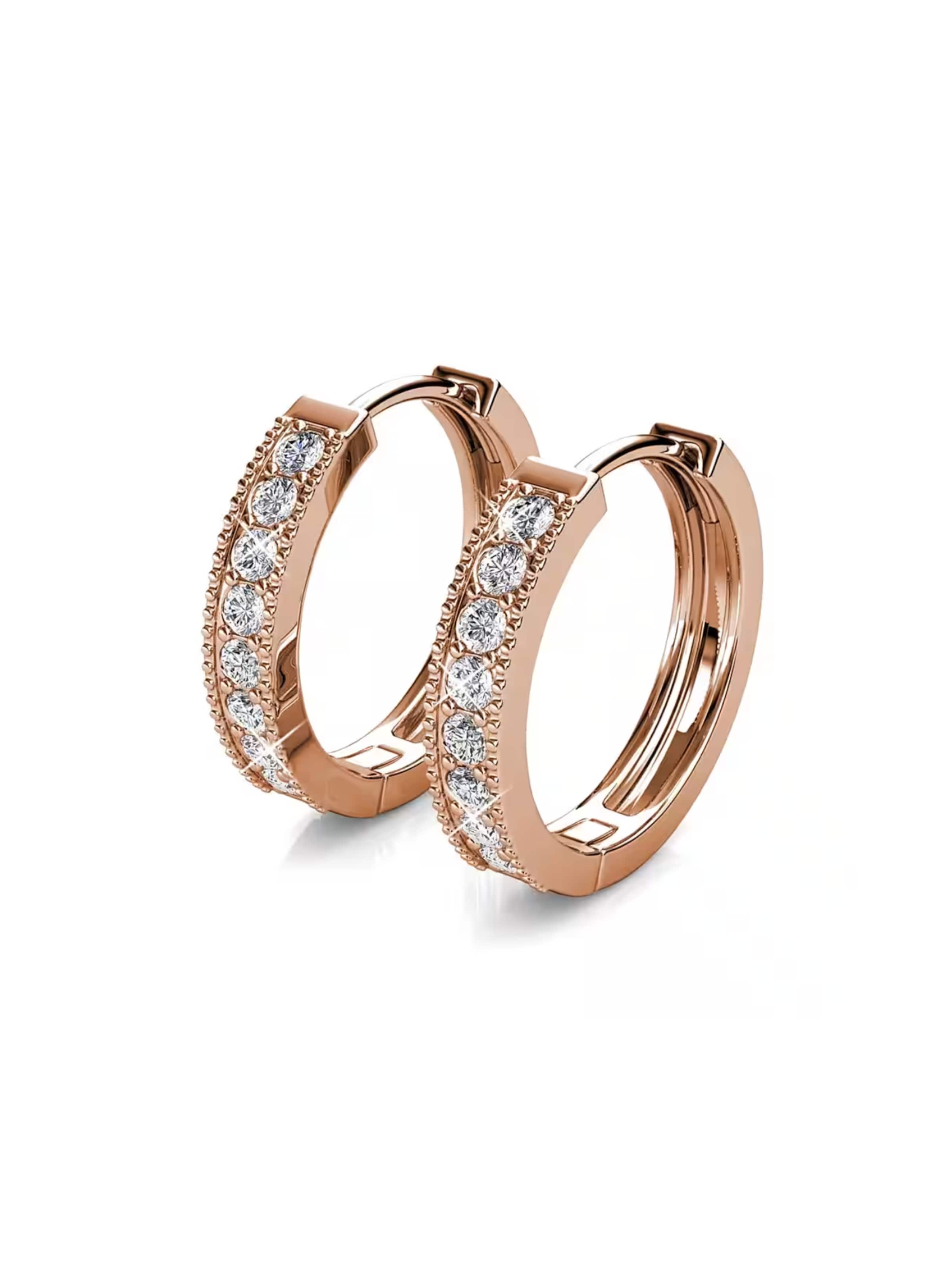 ROUGEMONT Jewellery Earrings 'Funkelnde' in Gold: front