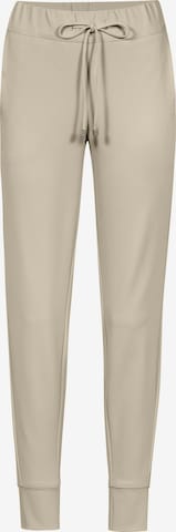 STEHMANN Tapered Pants 'Roxana' in Beige: front