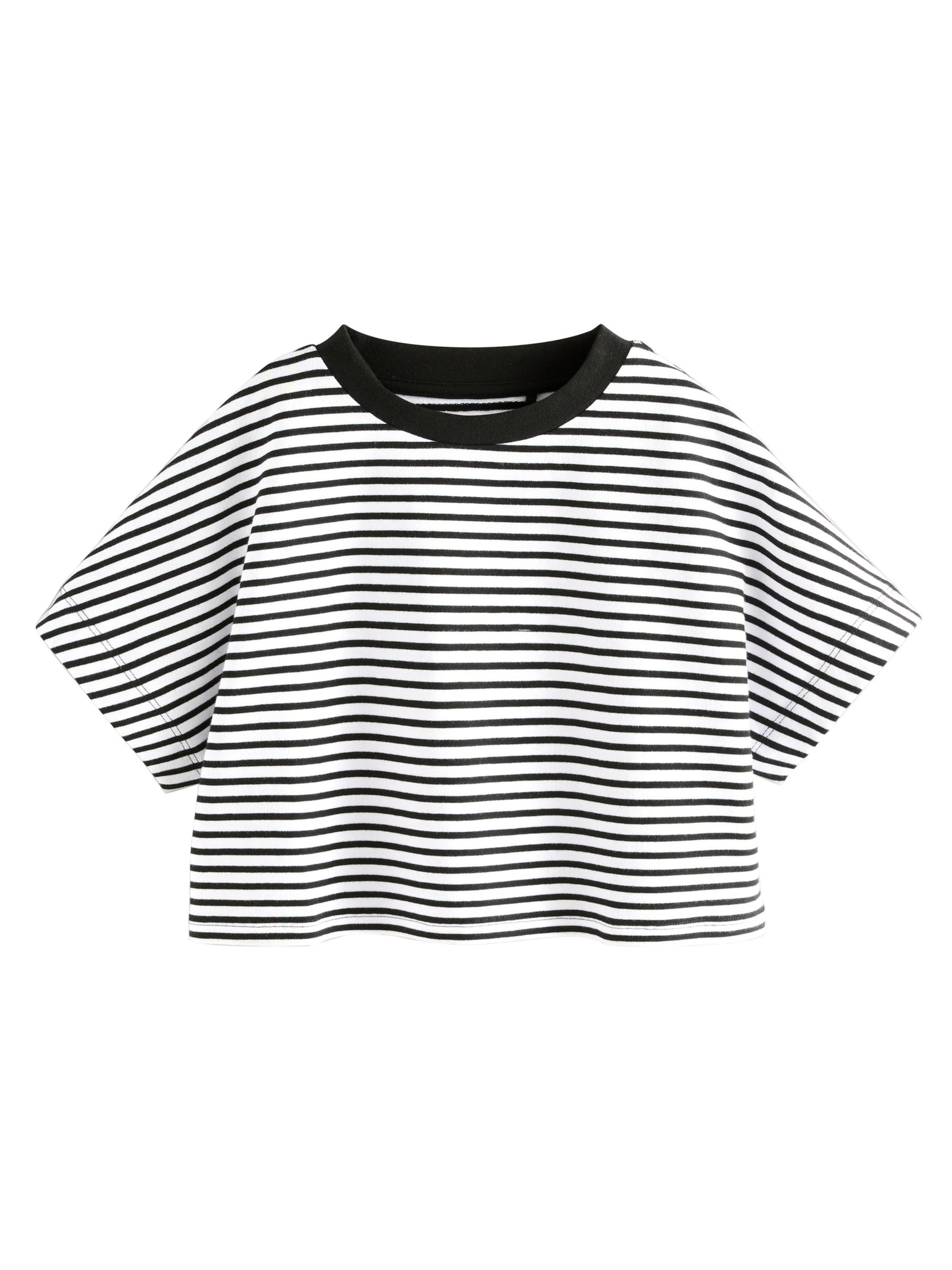 T-Shirt Next en noir : devant