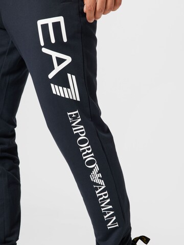 Effilé Pantalon EA7 Emporio Armani en bleu