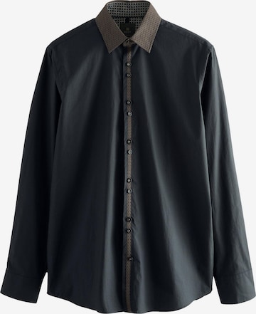 Chemise Next en noir : devant