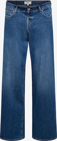 Only Maternity Wide leg Jeans 'MADISON' in Blue: front
