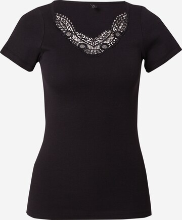 ONLY - Camiseta 'KIRA' en negro: frente