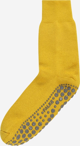 Chaussettes FALKE en jaune : devant