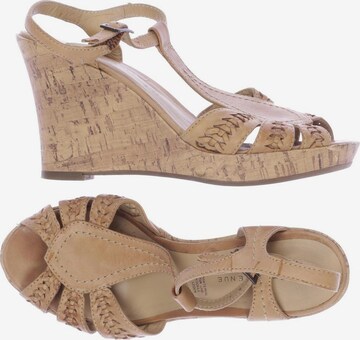 5TH AVENUE Sandals & High-Heeled Sandals in 38 in Beige: front