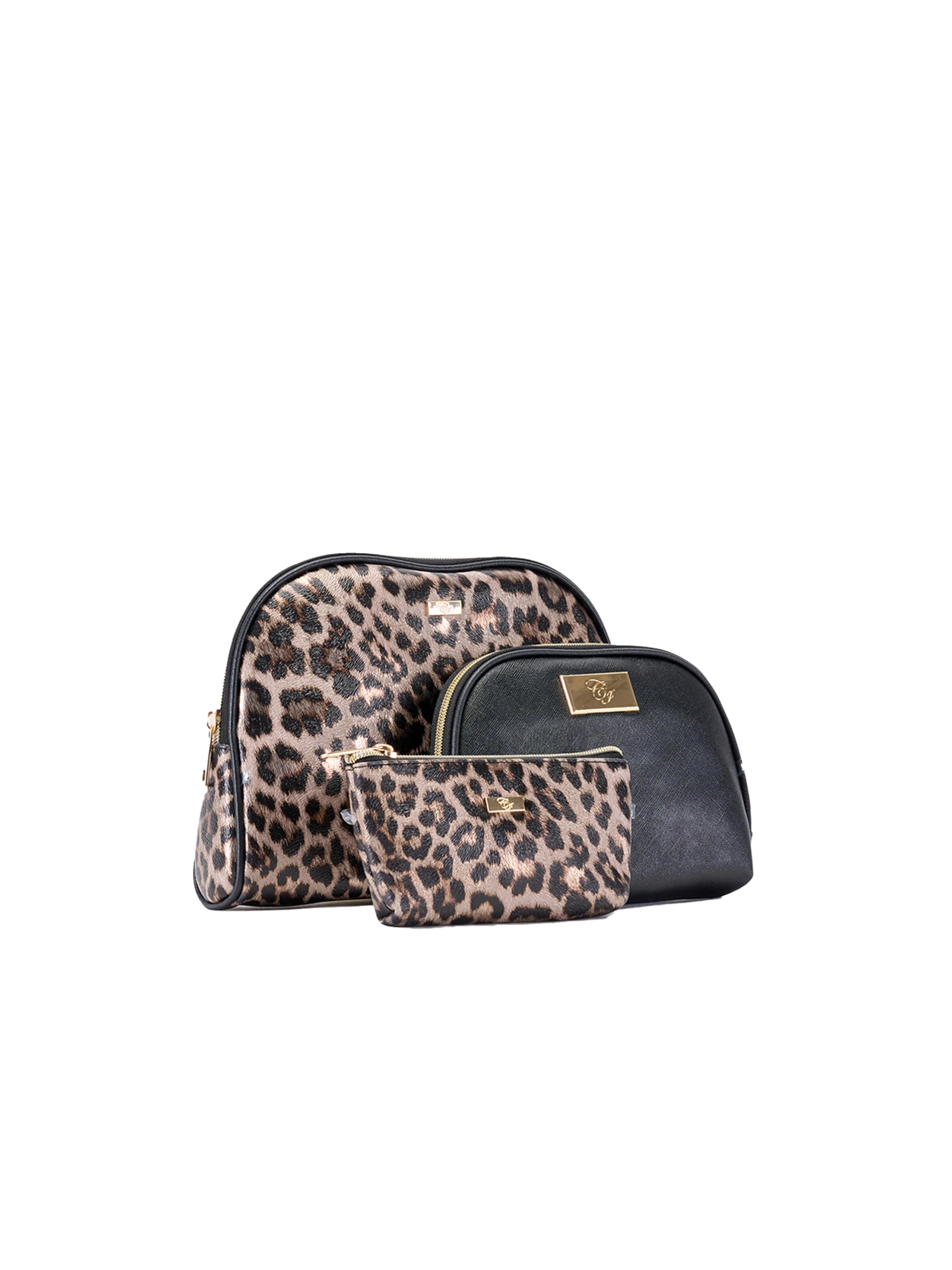 Camomilla Italia Cosmetic bag in Black: front