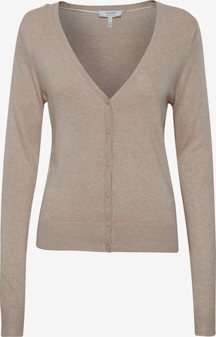 b.young Cardigan 'BYMMPIMBA' in Beige: predná strana