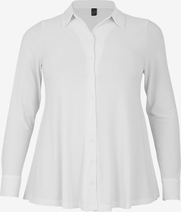 Yoek Blouse in White: front