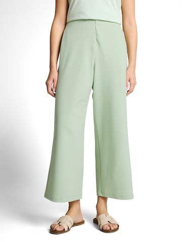 TOM TAILOR DENIM Wide leg Trousers in Green: front
