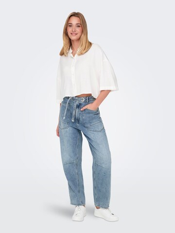 ONLY Loosefit Jeans 'COOPER' i blå