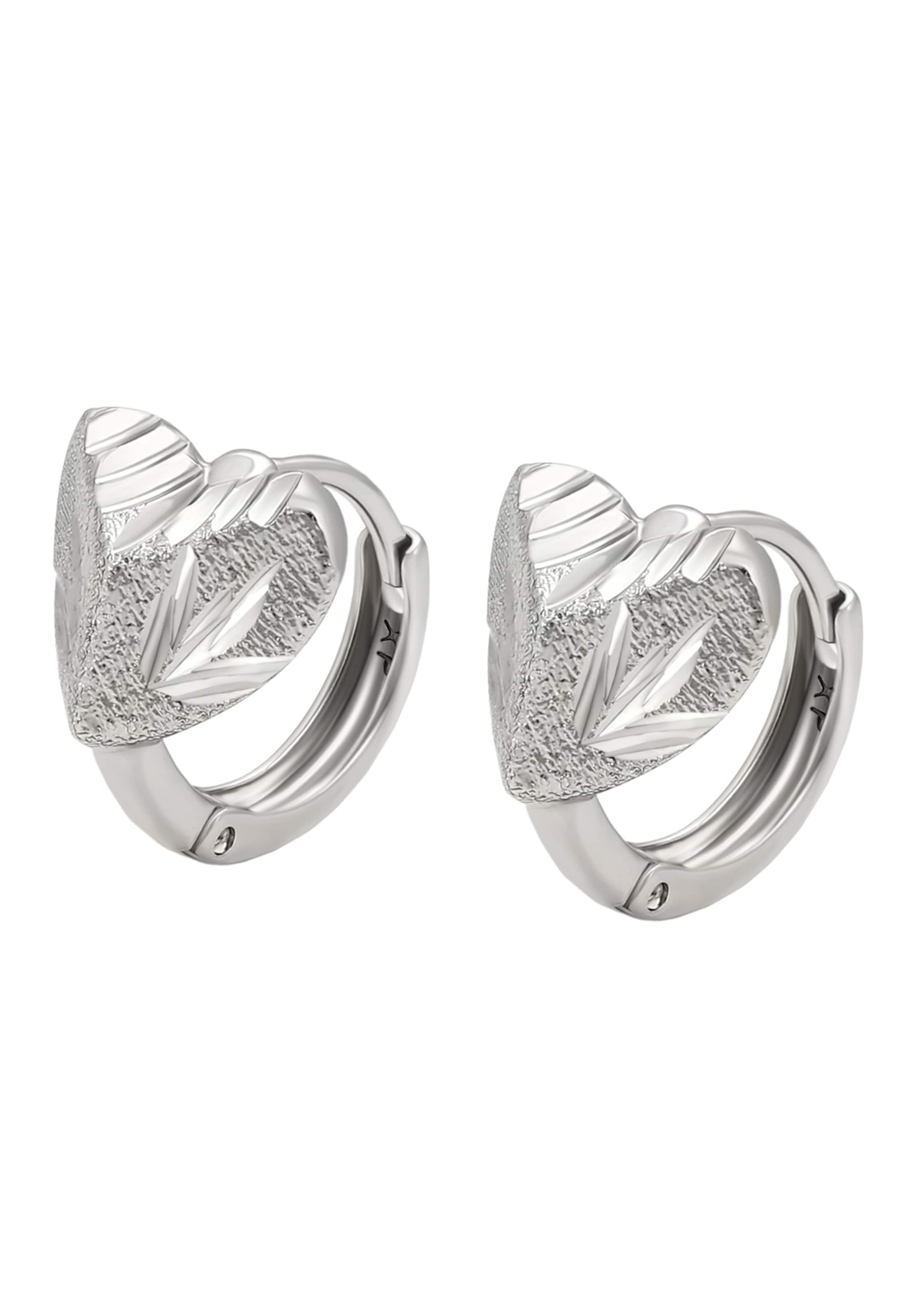 NAEMI - Pendientes en plata: frente