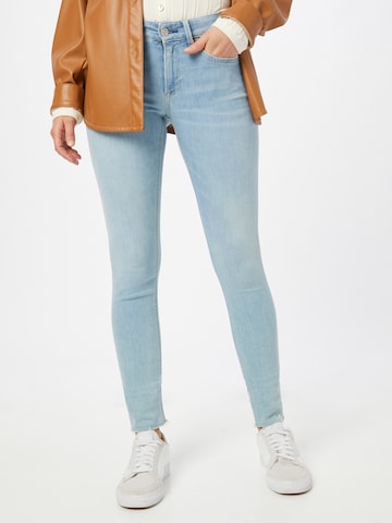 REPLAY Skinny Jeans 'NEW LUZ' in Blauw: voorkant