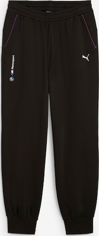 PUMA Tapered Sporthose 'BMW ESS+' in Schwarz: Vorderseite