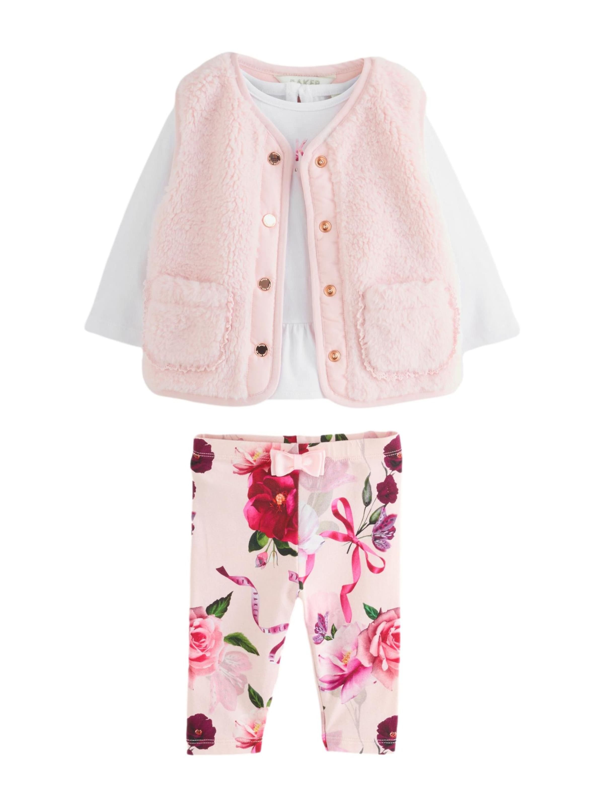 Baker by Ted Baker Set in Pink: front