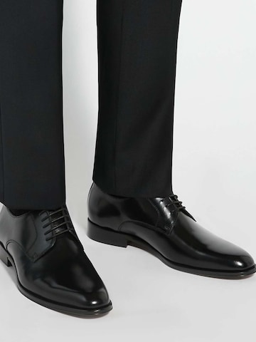 Dune LONDON Veterschoen 'Salisbury' in Zwart
