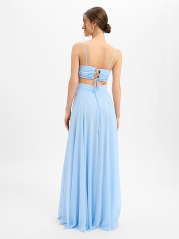 Marie Lund Kleid in Blau