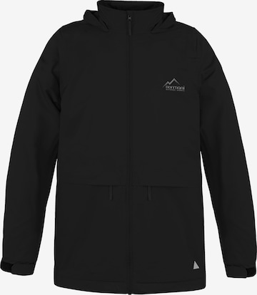 normani Outdoorjacken in Schwarz: Vorderseite