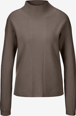 MADELEINE Trui in Bruin: voorkant
