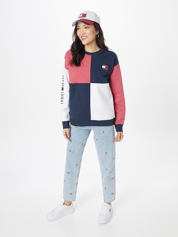 Tommy Jeans - Sweatshirt em mistura de cores