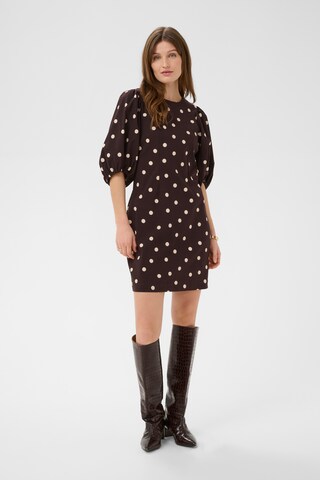 SOAKED IN LUXURY Kleid 'SLZazu Dolore' in Braun
