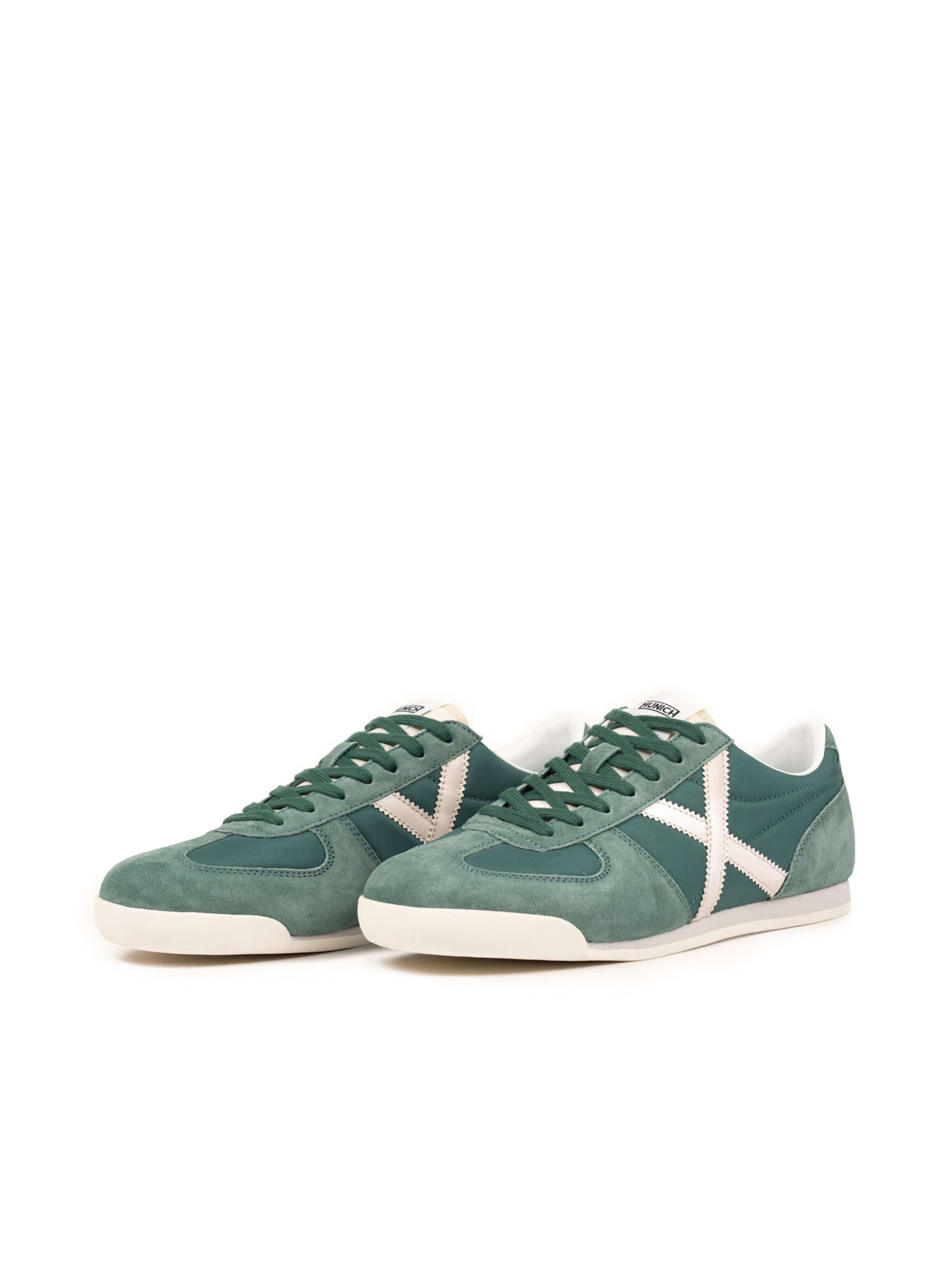 Baskets basses 'Stereo' MUNICH en vert