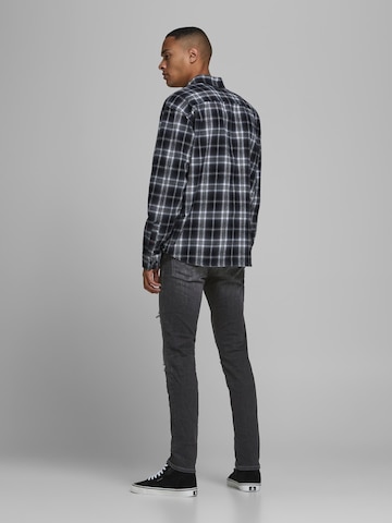 Skinny Jeans 'Liam' di JACK & JONES in nero