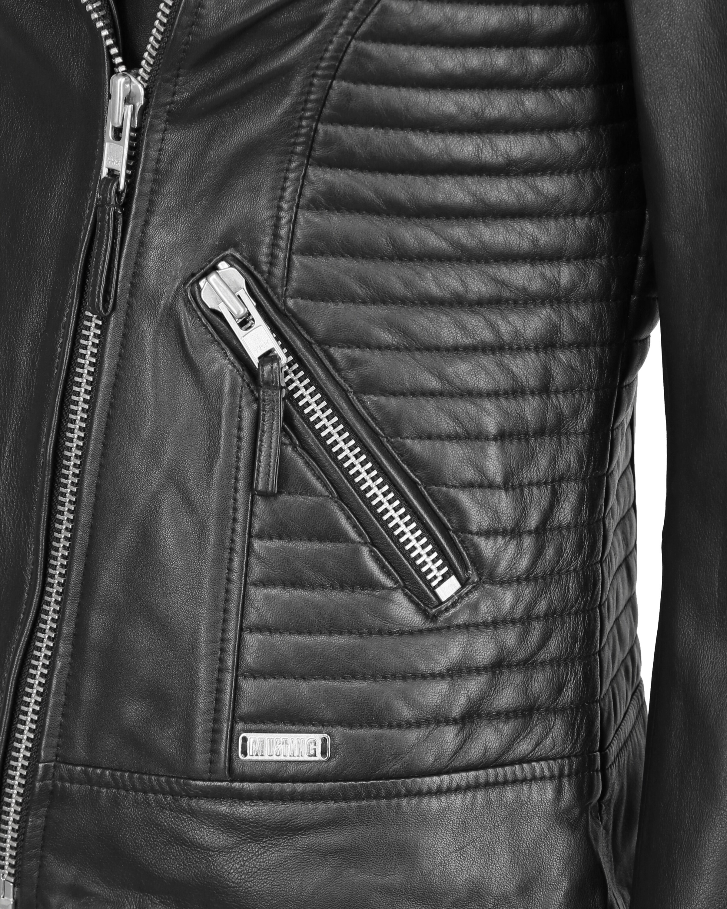 MUSTANG Jacke in Schwarz