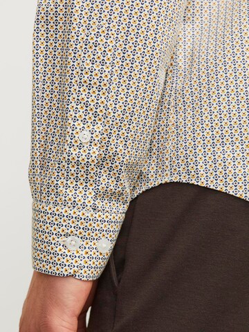 JACK & JONES Slim fit Πουκάμισο 'JPRBlackpool' σε κίτρινο