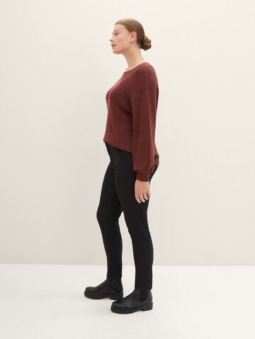 Tom Tailor Women + Skinny Jeans in Schwarz