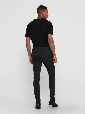 Slimfit Pantaloni eleganți 'Mark' de la Only & Sons pe gri