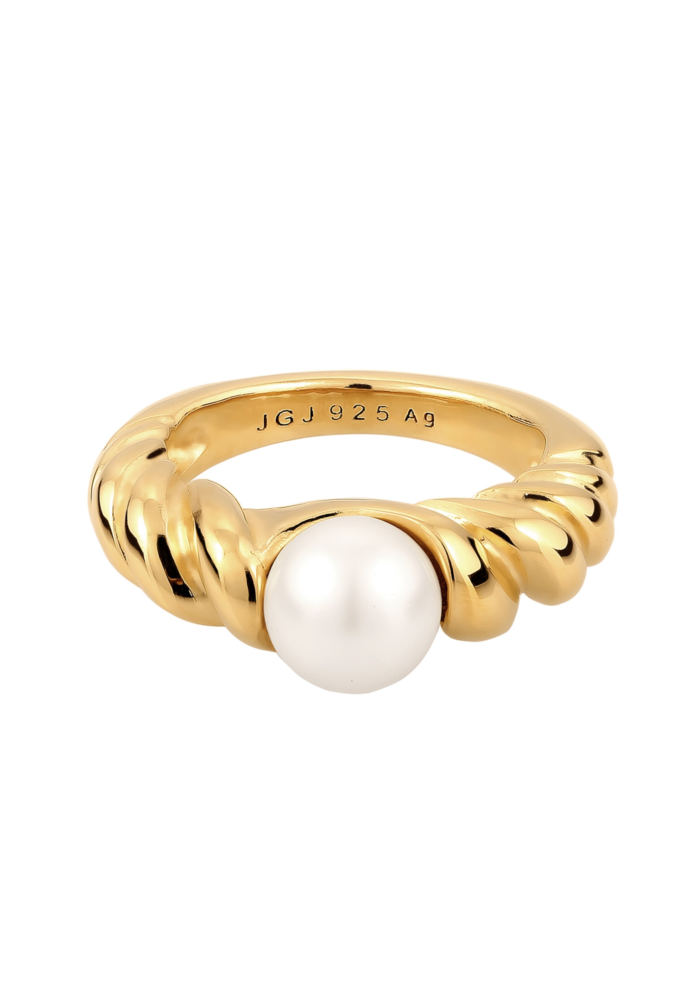 ELLI PREMIUM Ring 'Perle' in Goud