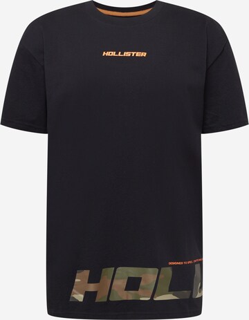 HOLLISTER T-Shirt in Schwarz: predná strana