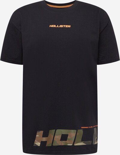 HOLLISTER Skjorte i brun / oliven / oransje / svart, Produktvisning