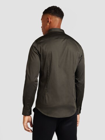 ARMANI EXCHANGE - Ajuste estrecho Camisa '8NZCBD ZN10Z' en verde