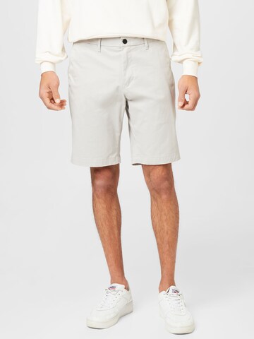 TOMMY HILFIGER - Regular Calças chino 'HARLEM' em cinzento: frente