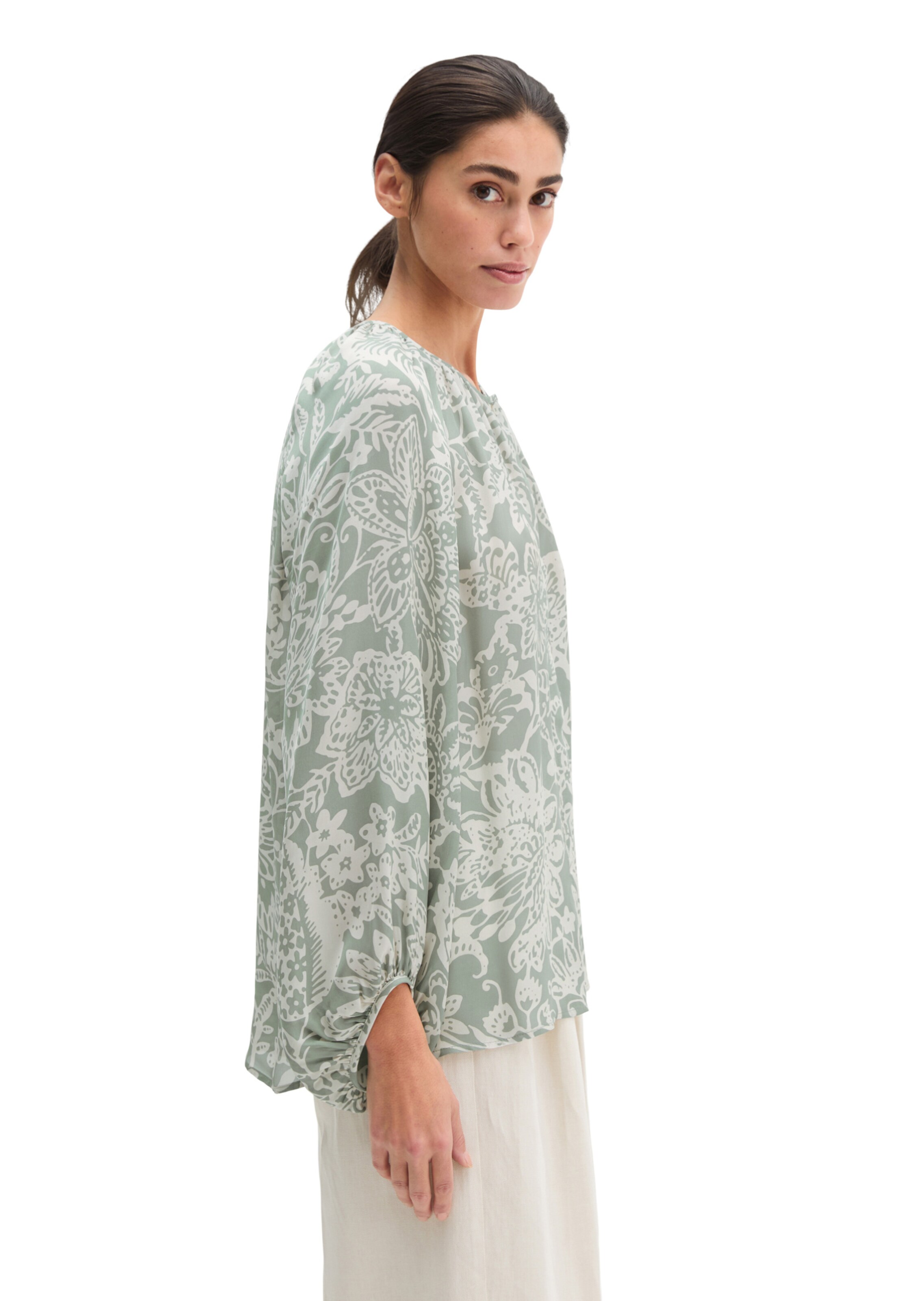 Marc O'Polo Bluse in Grün